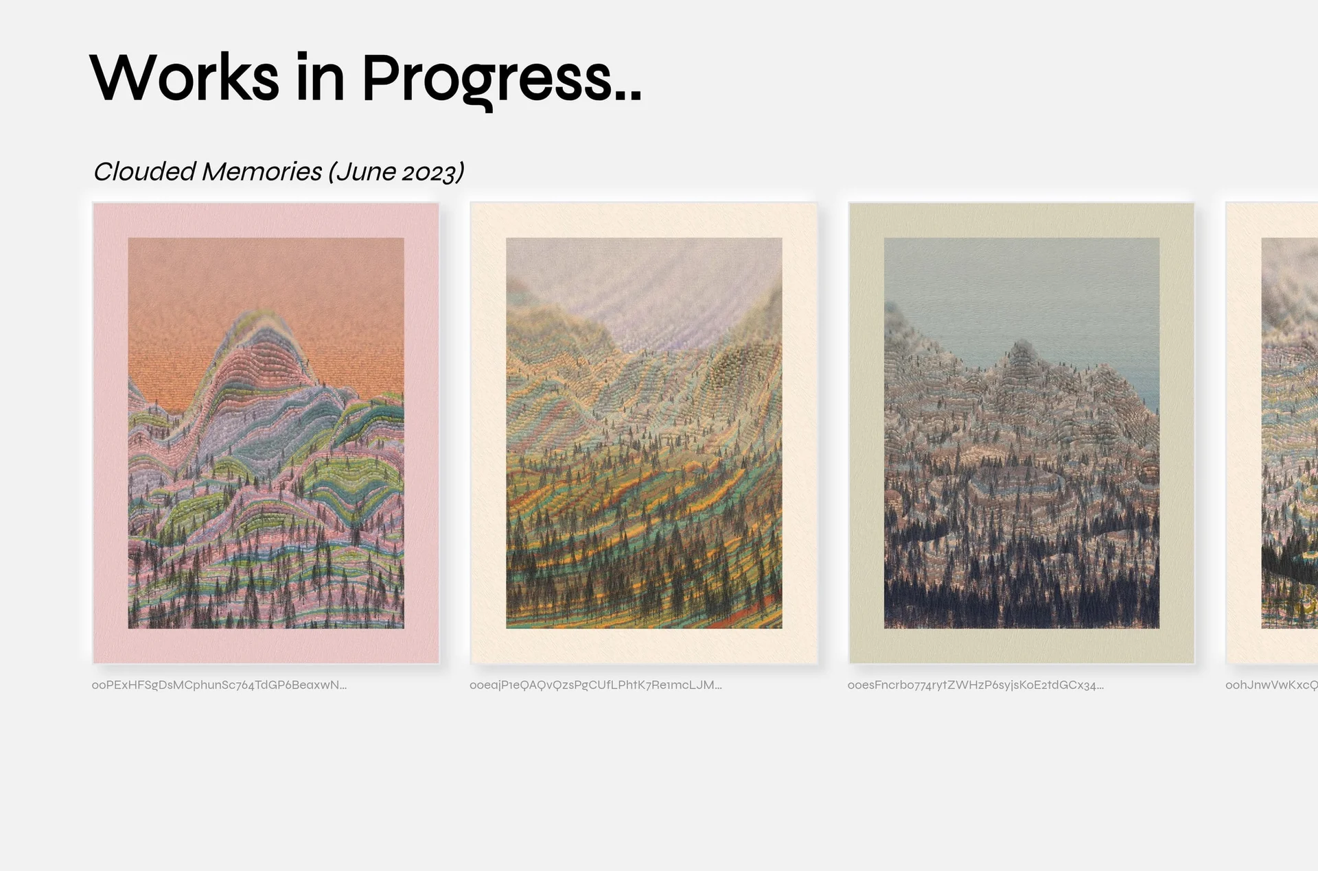 WootScoot Art · home, Works in Progress